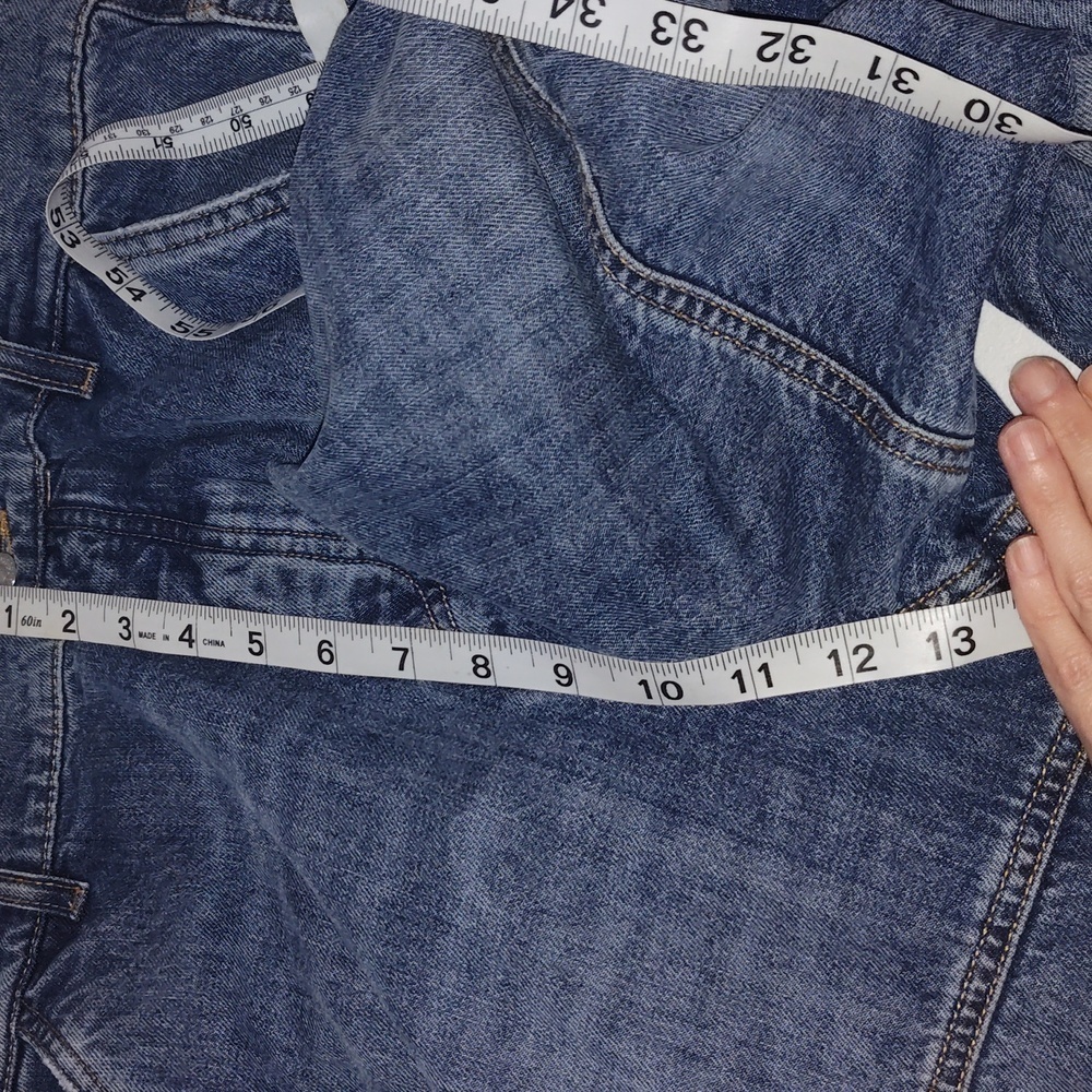 Diesel straight jeans 1996 d-sire 0njan size 28 baggy wide leg cargo Y2K style - Picture 6 of 16